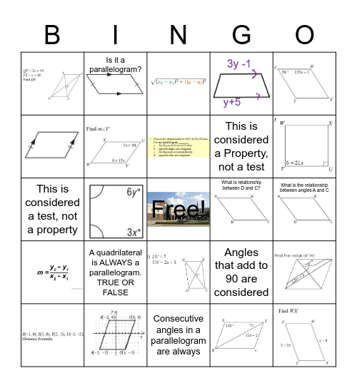 Unit 4 Lesson 5& 6 Quiz Review Bingo Card