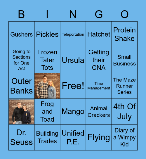 Sno Dayz Bingo 2022 Bingo Card