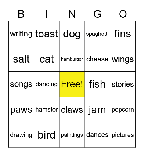 DB Bingo Card