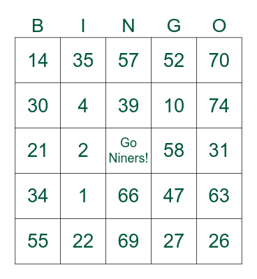 Charlotte Baseball Bingo Card