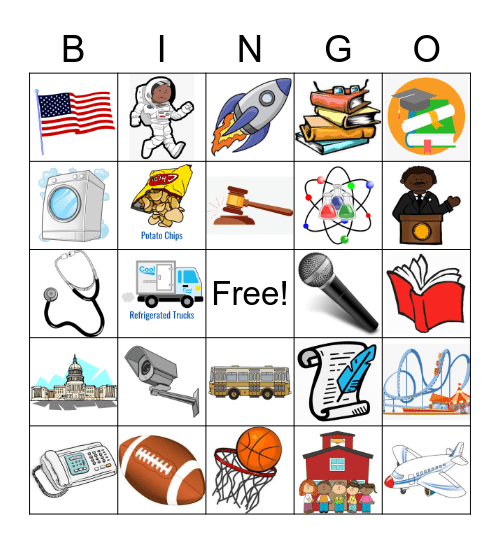 Black History Month Bingo Card