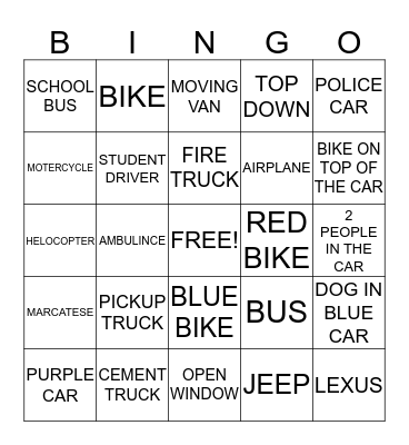 EVERYTHING BINGO Card