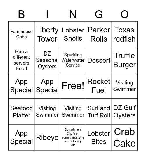 LKMC Bingo Card