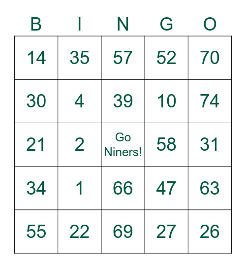 Charlotte Baseball Bingo Card
