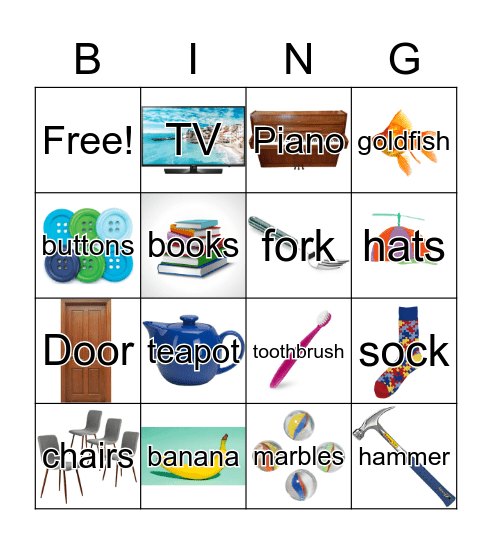 In a People House Bingo Card