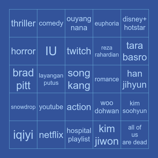 i97byc Bingo Card