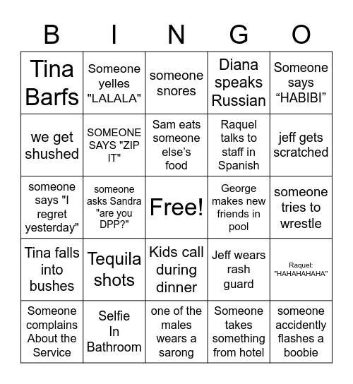 HabiBINGO Card