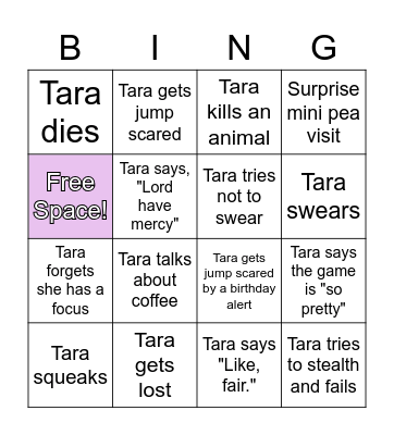 Horizon Forbidden West Birthday Bingo! Bingo Card
