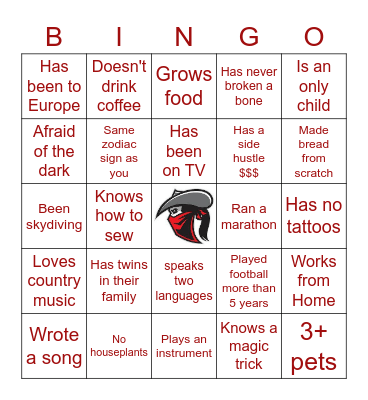 B.A.N.D.I.T. Bingo Card