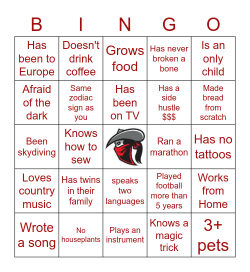 B.A.N.D.I.T. Bingo Card