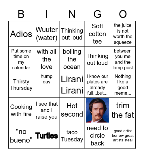 Randyiiiismmmssss Bingo Card