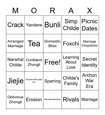 Tartali Bingo Card