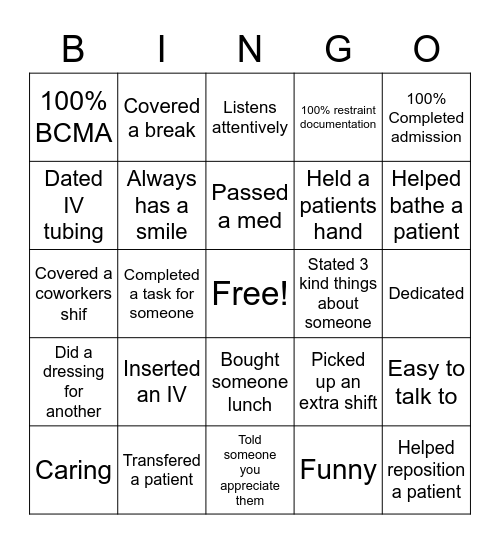 🐝-kind 🐝-ngo Bingo Card