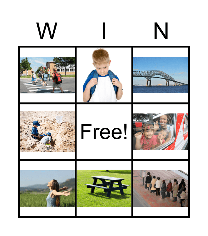 Unit 2 Bingo Card