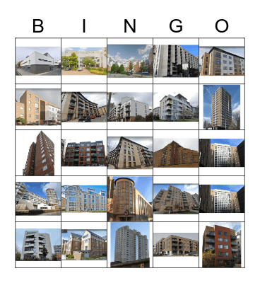 SBD Bingo Card