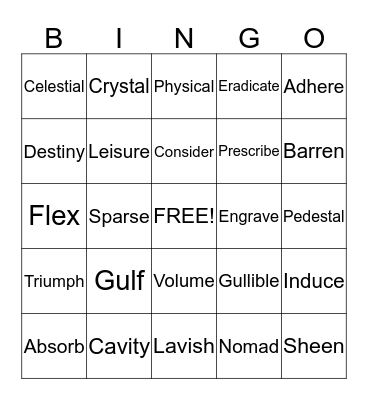 Review 4-6 Bingo Card