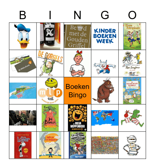 Boeken Bingo Card