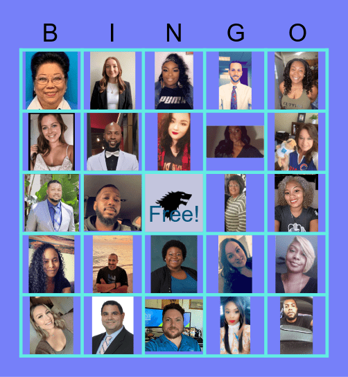 WINTERFELL "TEAMS" BINGO Card