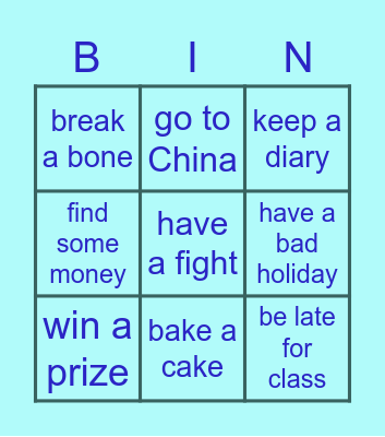 Has your friend ever...? Bingo Card