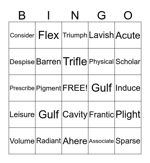 Review 4-6 Bingo Card