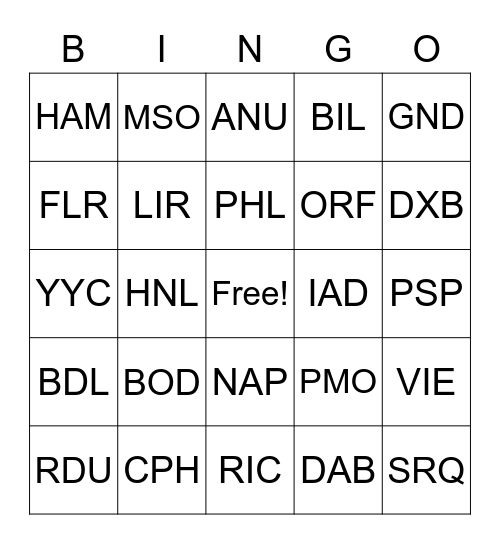 airport-code-bingo-card