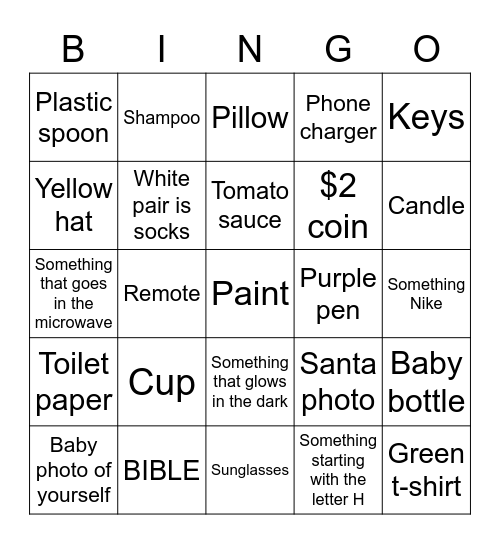 Inala Connect Bingo Card