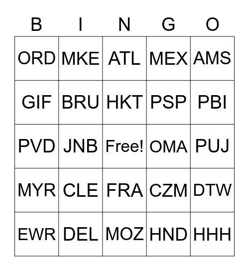airport-code-bingo-card