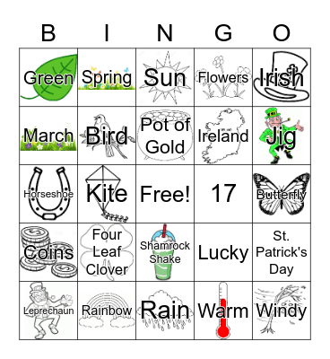 March Bingo Card