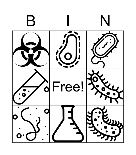 Pathogen bingo Card