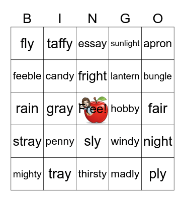 Spring Into Reading Bingo Card