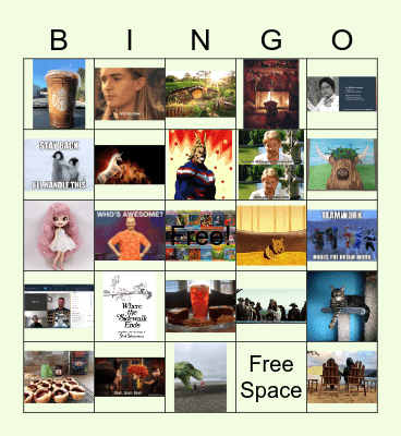 Test Test Bingo Card