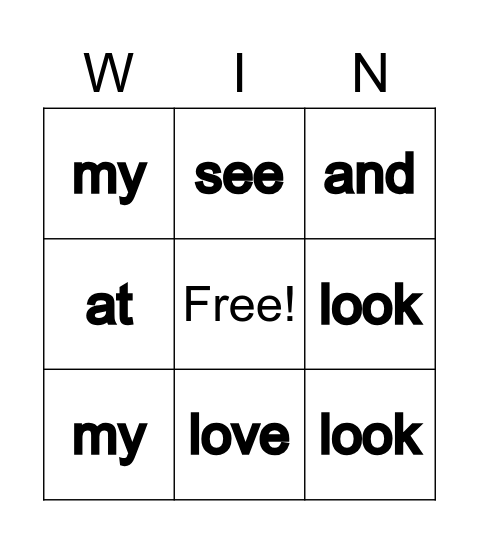 WIN at Reading! Bingo Card