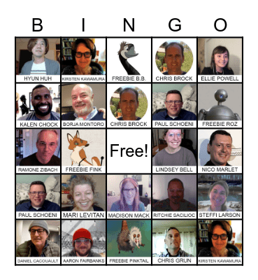 Wild Art Trivia Bingo Card