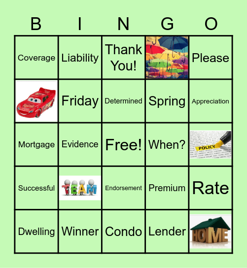 Employee Appreciation Day!!! Bingo Card