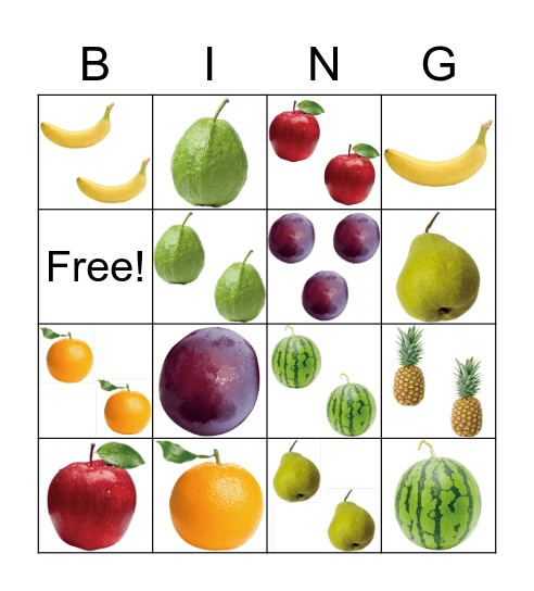 I like ________. Bingo Card