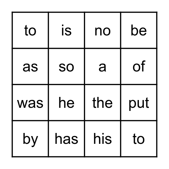 Sight Words 1 16 Bingo Card sight-words-1-16-bingo-card
