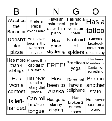 Norlanco Super Bingo!!!!! Bingo Card