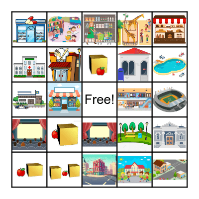 My Place in the World Bingo Card