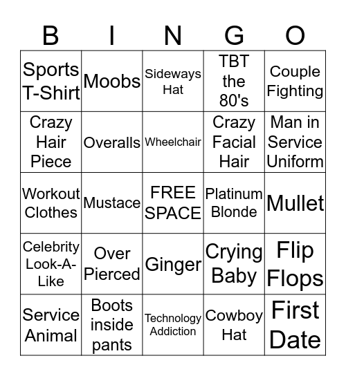 Mike and Kay Bingo Card