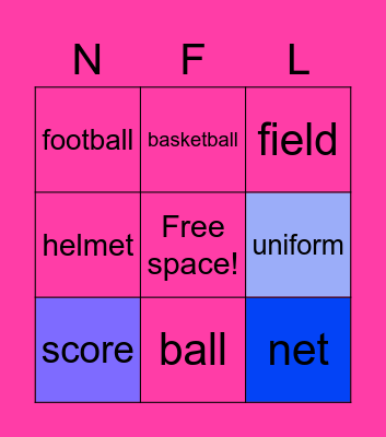 sports Bingo Card