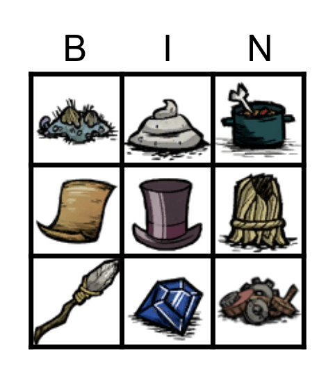 Bingo Card 1 Bingo Card