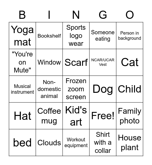 ENGM90016 Bingo Card
