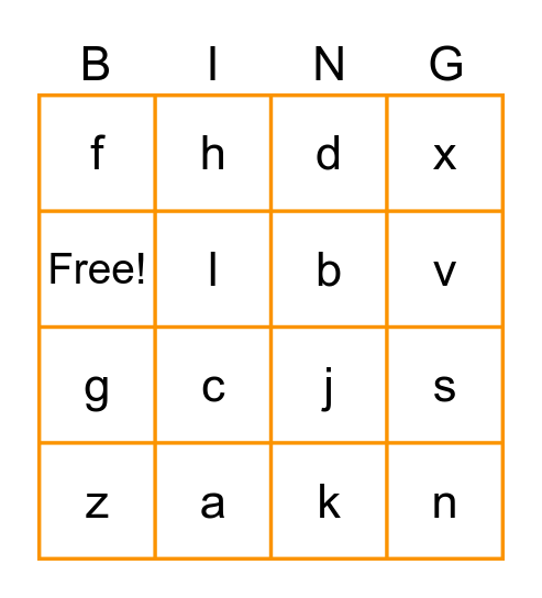 HCL Health Fair 2022 Bingo Card