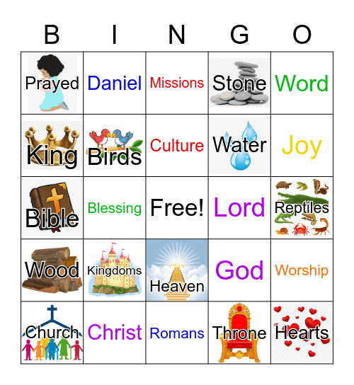 March 6, 2022 Bingo Card