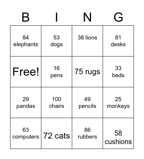 F2_U5_L4 Bingo Card