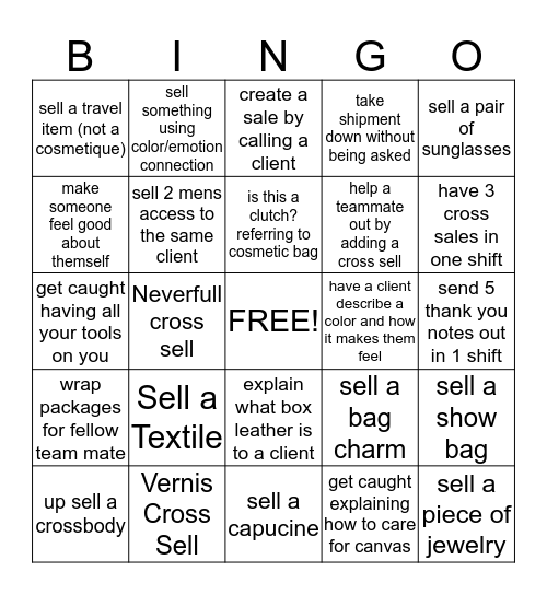 Team UNN!!! Bingo Card