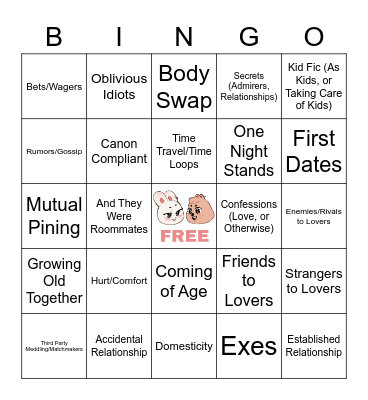 MINSUNG Bingo Card