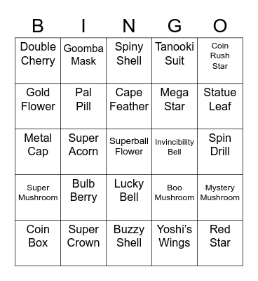 Andi's Bingo Card (Round 2) Bingo Card
