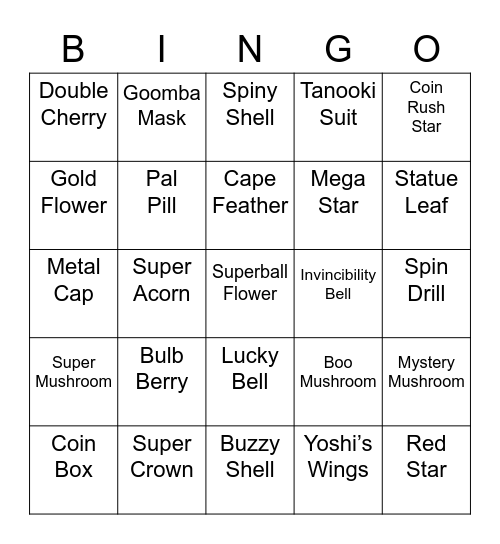 Andi's Bingo Card (Round 2) Bingo Card