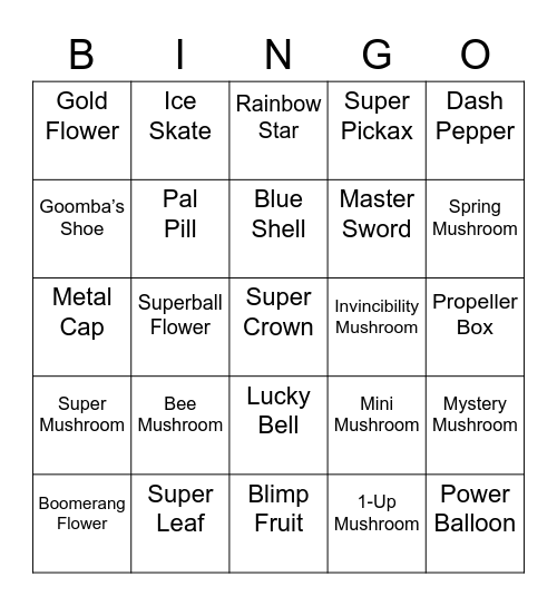 Tutel's Bingo Card (Round 2) Bingo Card